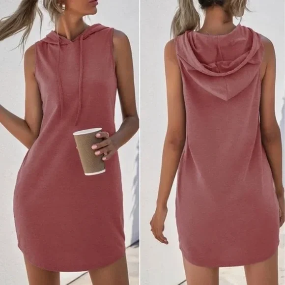 dusty pink casual dress All You Love Dusty Rose Pink Shift Dress – Shop the Mint main image 0